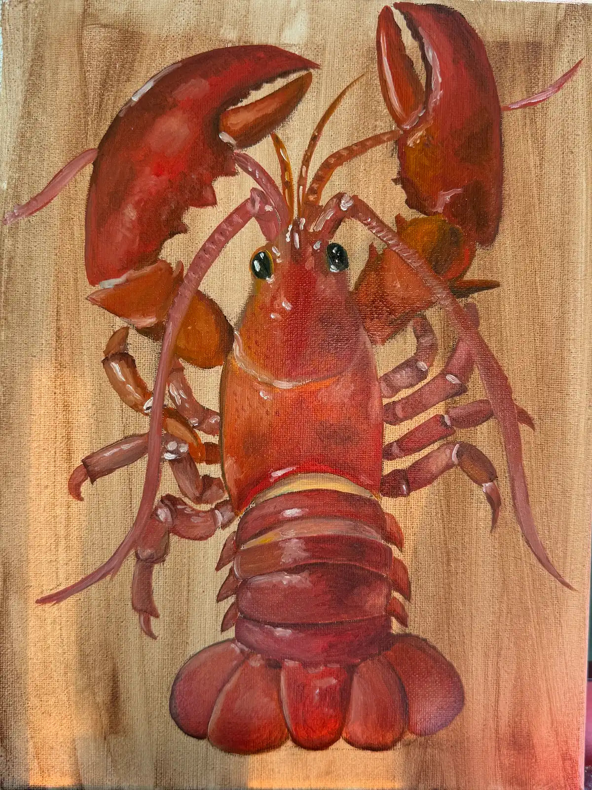 Lobster (May 2026) 12x9 Inch Original